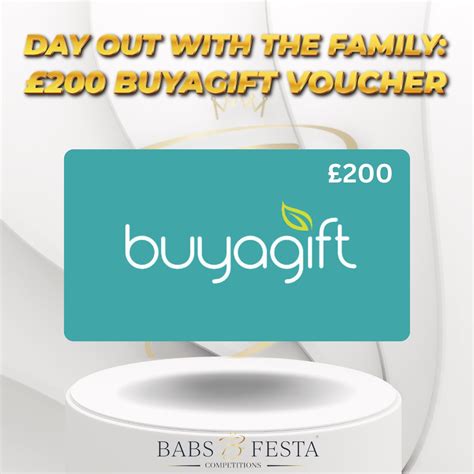 £200 Buyagift Voucher – Babs & Festa