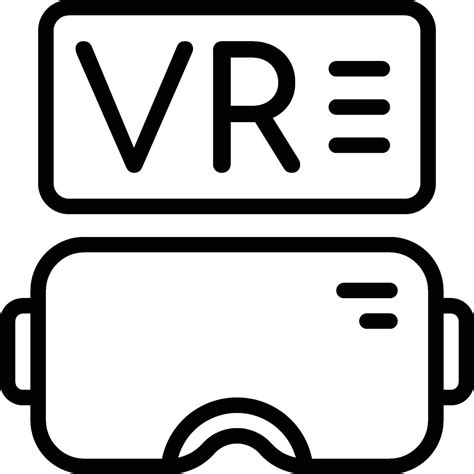 Man use Virtual reality headset Icon 49586832 Vector Art at Vecteezy