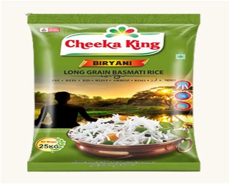 White Cheeka King Dp St Long Grain Biryani Basmati Rice Bag At Rs