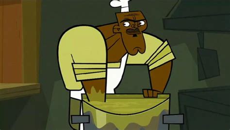 Chef Hatchet Searches Through His Food In The Opening Sequence Total Drama Island Drama