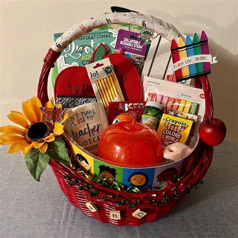 Teacher Gift Basket - Etsy