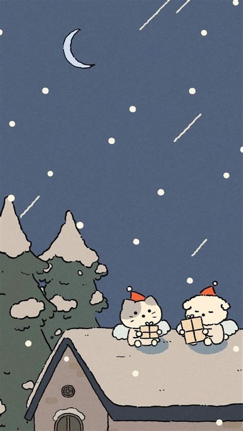 Christmas Wallpaper Iphone Cute Christmas Lockscreen Iphone Wallpaper