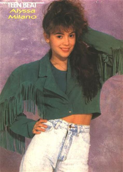 Alyssa Milano Teen Telegraph