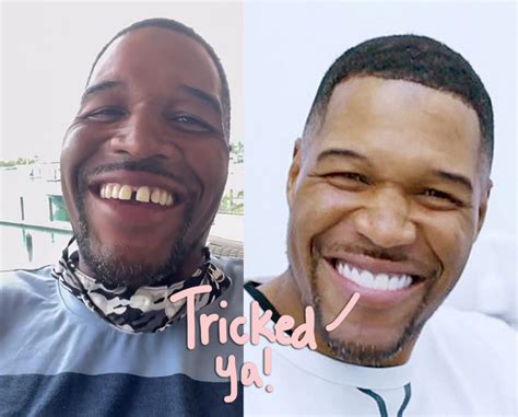 Michael Strahan's Teeth Gap Is 'Here To Stay'! - Perez Hilton