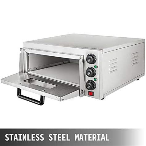 Vevor 14 Commercial Pizza Oven Countertop110v 2000w Stainless Steel