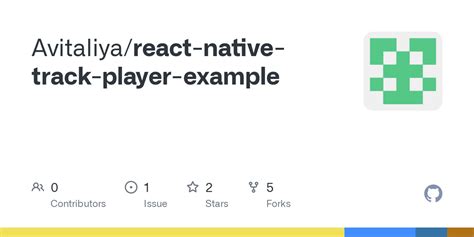 Github Avitaliyareact Native Track Player Example