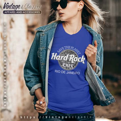 Hard Rock Rio De Janeiro Shirt Vintagenclassic Tee