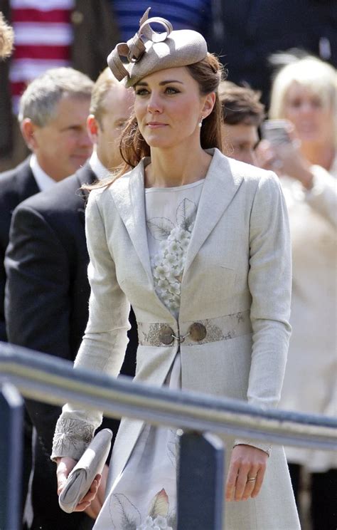 Kate Middleton Wears Trademark Nude LK Bennett Pumps At The Wedding Of Princess Diana S Niece