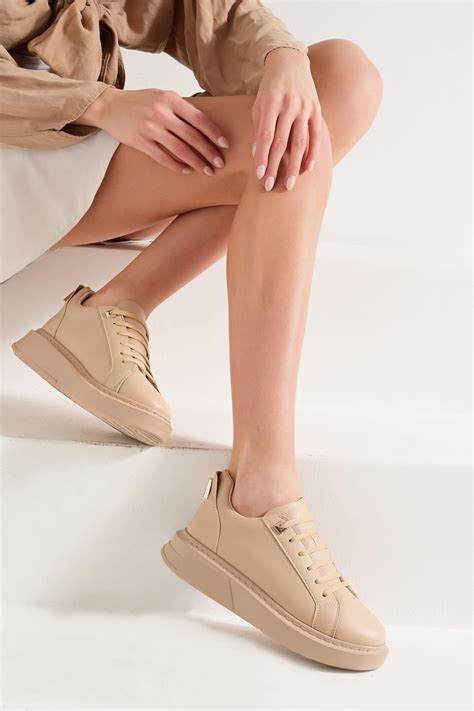 Beyond Kadın Nude Ariana Toka Detaylı Sneaker Spor Ayakkabı cm Byndaria Fiyatı Yorumları