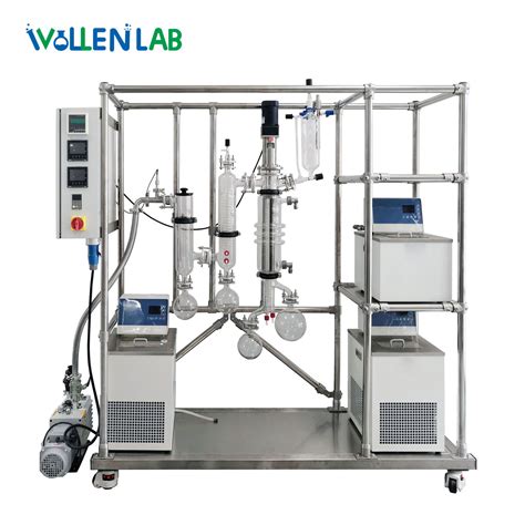 Laboratory Apparatus Short Path Distiller Rolled Film Evaporator