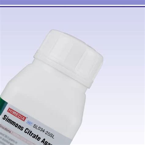 Simmons Citrate Agar Slant (25SL)