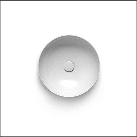 Lavabo D Appoggio Elegance Circle Diametro 40 Cm H12 Cm Alice Ceramica