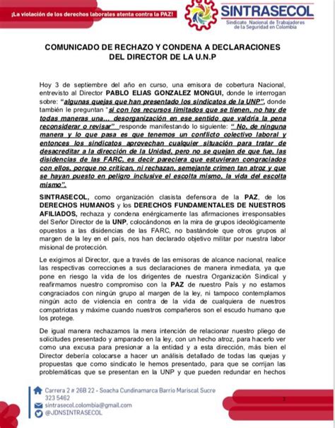 John A Monsalve On Twitter Rechazamos Pronunciamiento En Radio Del