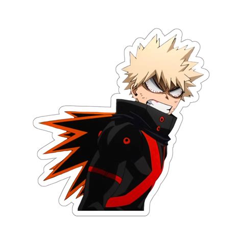 Katsuki Bakugo Sticker My Hero Academia Sticker Laptop Etsy