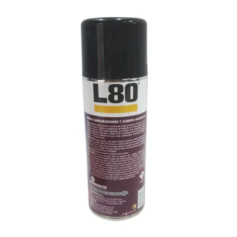 Limpia Carburador Cuerpo Mariposa L80 426ml Aerosol