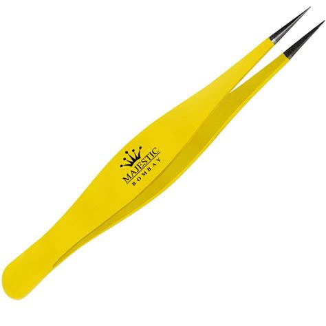 Majestic Bombay Precision Sharp Needle Nose Pointed Surgical Tweezers