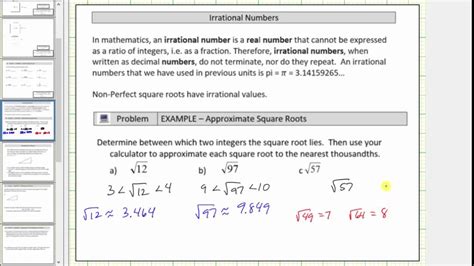 How To Approximate Square Roots