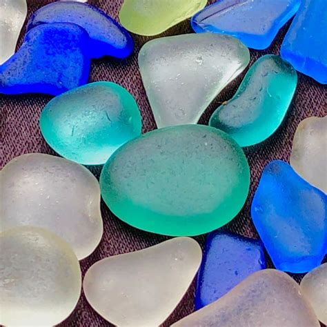 Sea Glass For Collectors Sea Glass For Jewelry Rare Sea Etsy