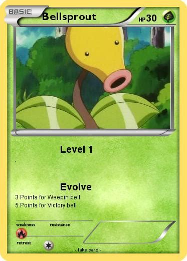 Pokémon Bellsprout 85 85 - Level 1 - My Pokemon Card