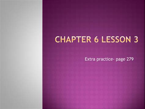 Ppt Chapter 6 Lesson 3 Powerpoint Presentation Free Download Id