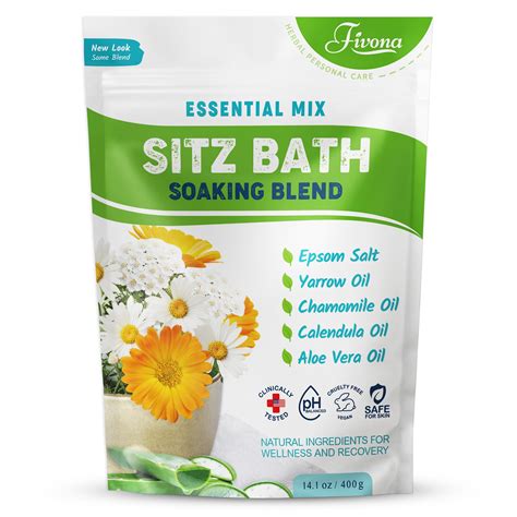 Amazon Hemorrhoid Treatment Sitz Bath Salt Natural Soaking Blend