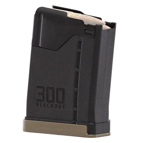 Lancer L5 Gen 2 Ar 15 300 Blackout 10 Round Advanced Warfighter Magazine