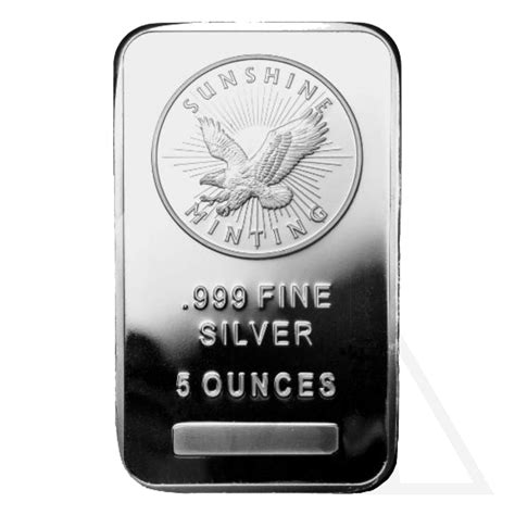 5 Oz Silver Bars