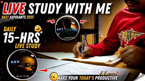 LIVE STUDY WITH ME MY NEW STUDY ROOM JEE NEET BOARDS UPSC