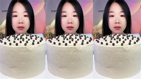 Asmr🍰mocha Triple Thousand Crepe Cream Cake 🍰 Soft And Waxy Sound 크림 케ց 먹방 Mukbang