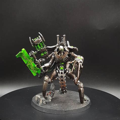 Necrons Skorpekh Lord Indomitus Painted Commission Etsy