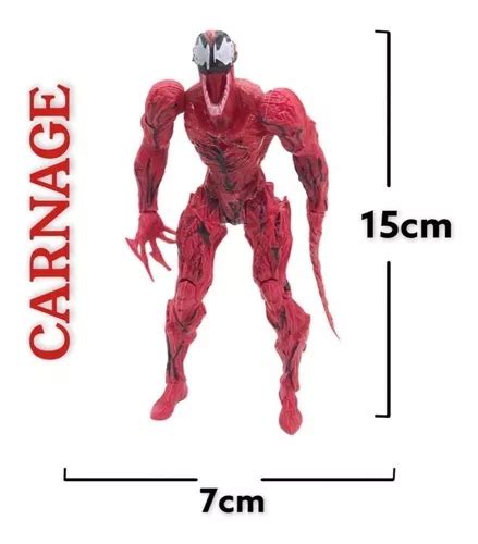 Set X Venom Carnage Agente Anti Venom Spiderman Articulados En Venta