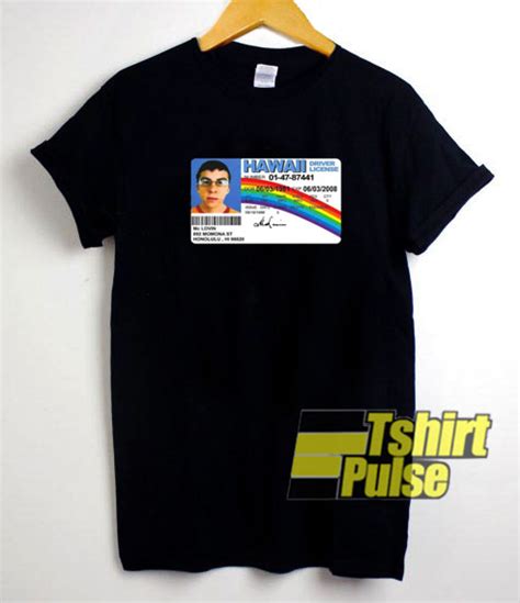 Superbad McLovin ID shirt