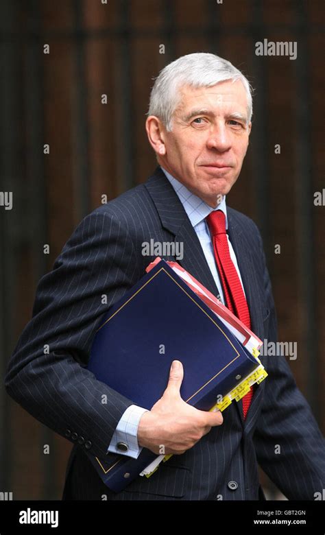 Justice Secretary Jack Straw Arrives At Downing Street For A Cabinet