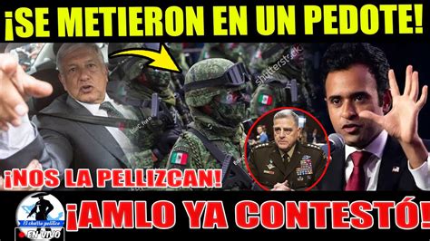 MEGA B0MB4Z0AMLO TOMA DECISIÓN URGENTE EJERCITO TOMA FRONTERA SE