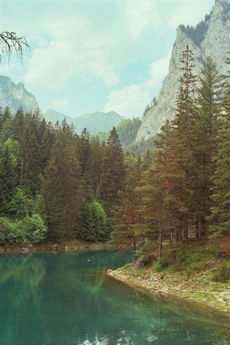Grüner See [Nikon FE / Lomography 400] : r/analog