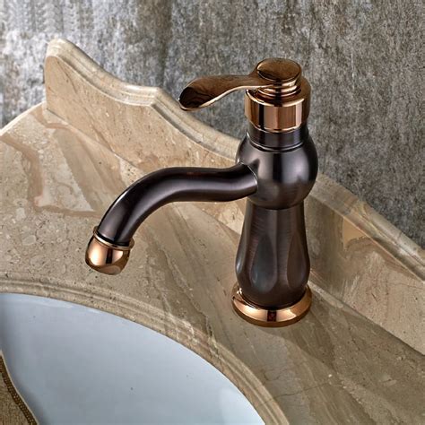 Buy Copper Basin Faucet Mixer Hot And Cold Antique Orb Sink Basin Faucet Water