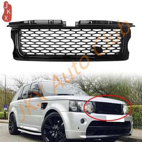 Pour Range Rover Sport 2006 2009 N Tout Noir Brillant Pare Chocs Avant