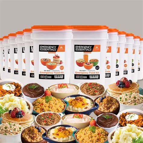 6-Month Emergency Food Kit | Emergency Essentials – Be Prepared ...