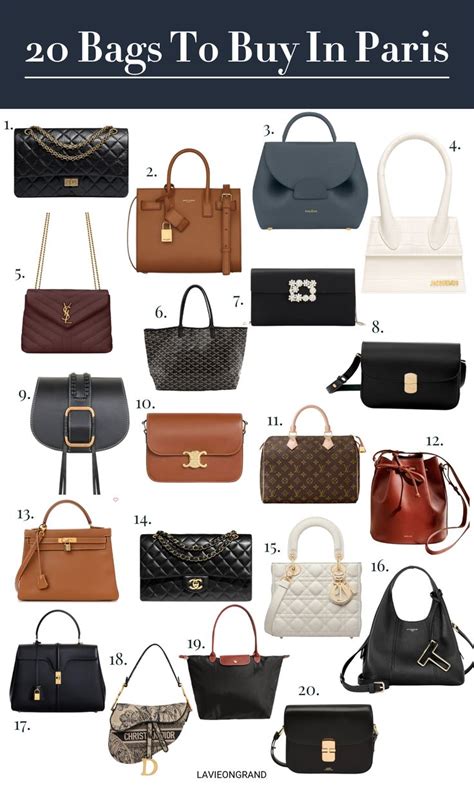 Best Bags To Buy In Paris Tas Fashion Tas Tas Wanita