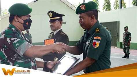 Dandim Bojonegoro Pimpin Upacara Tradisi Purna Tugas Anggota Wartaku Id