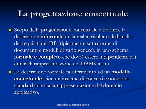 Ppt La Progettazione Delle Basi Di Dati Powerpoint Presentation Free