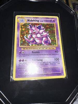 Pokémon TCG Nidoking XY Evolutions 45 108 Holo Holo Rare eBay