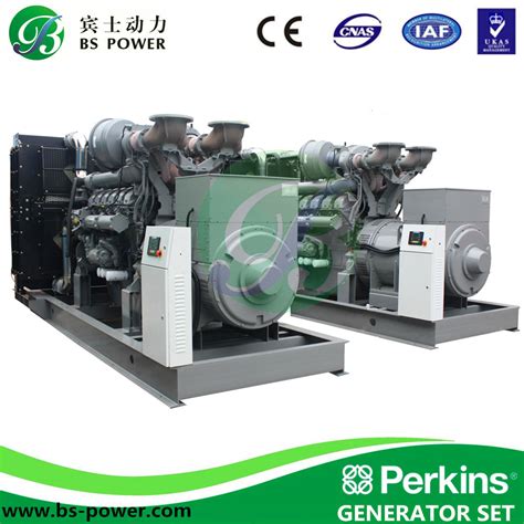 1200kw 1500kva Emergency Power Generator With Perkins Engine 4012