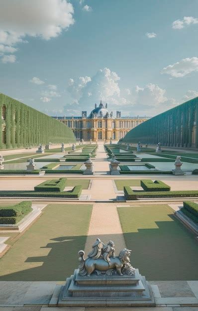 Premium Ai Image Versailles Palace Photography Of The Gardens