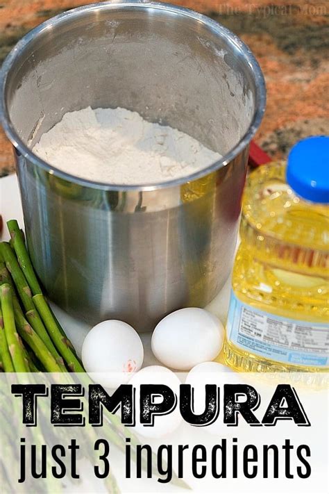 3 Ingredient Recipe for Tempura Batter - Crispy Tempura Batter Easy