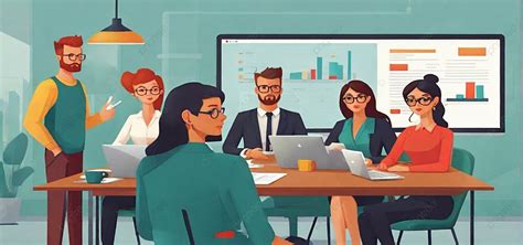 People On Business Meeting Background Meeting Bussiness Office
