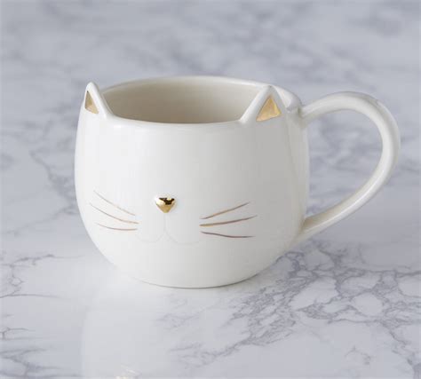 cat ceramic mug design imports