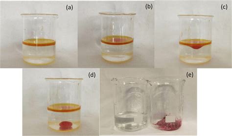 oilwater mixture    zeolite addition bd