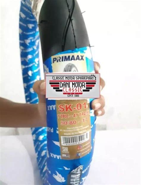 BAN PRIMAX SK 01 UKURAN 90 80 17 NON TUBLES Lazada Indonesia