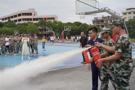 温州支队“11”模式上好校园消防安全“开学第一课” 浙江新闻 浙江在线